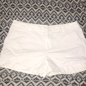 White Shorts